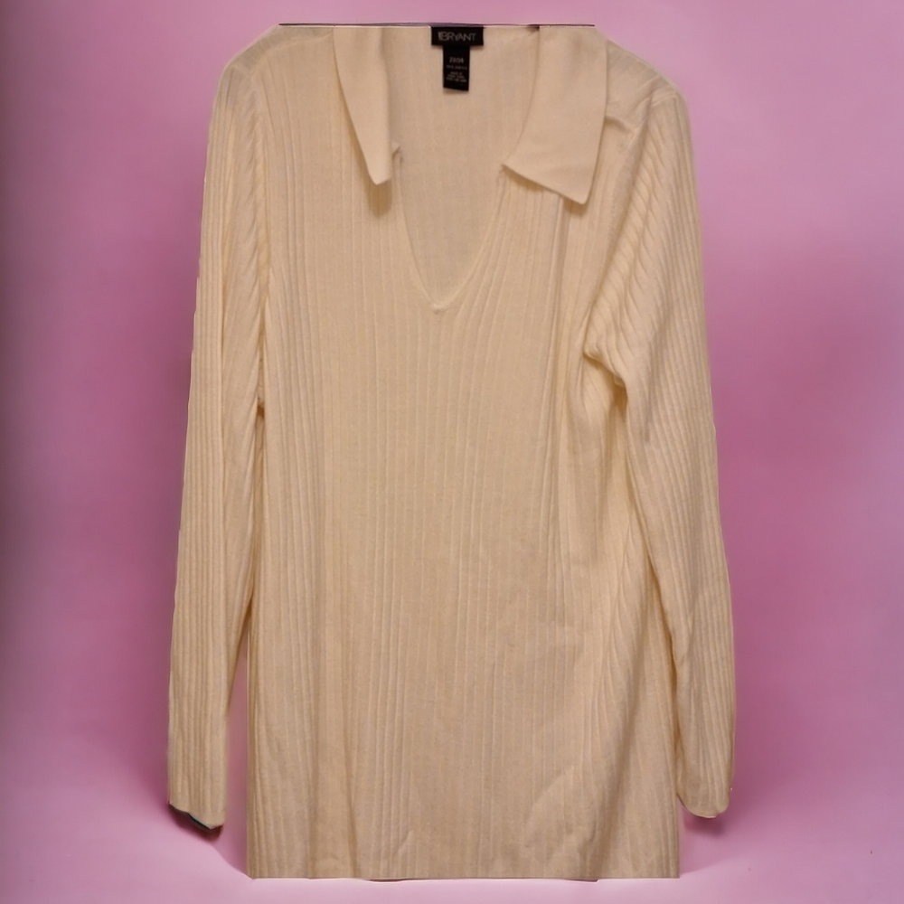 Lane Bryant 3x 22/24 cream sweater
